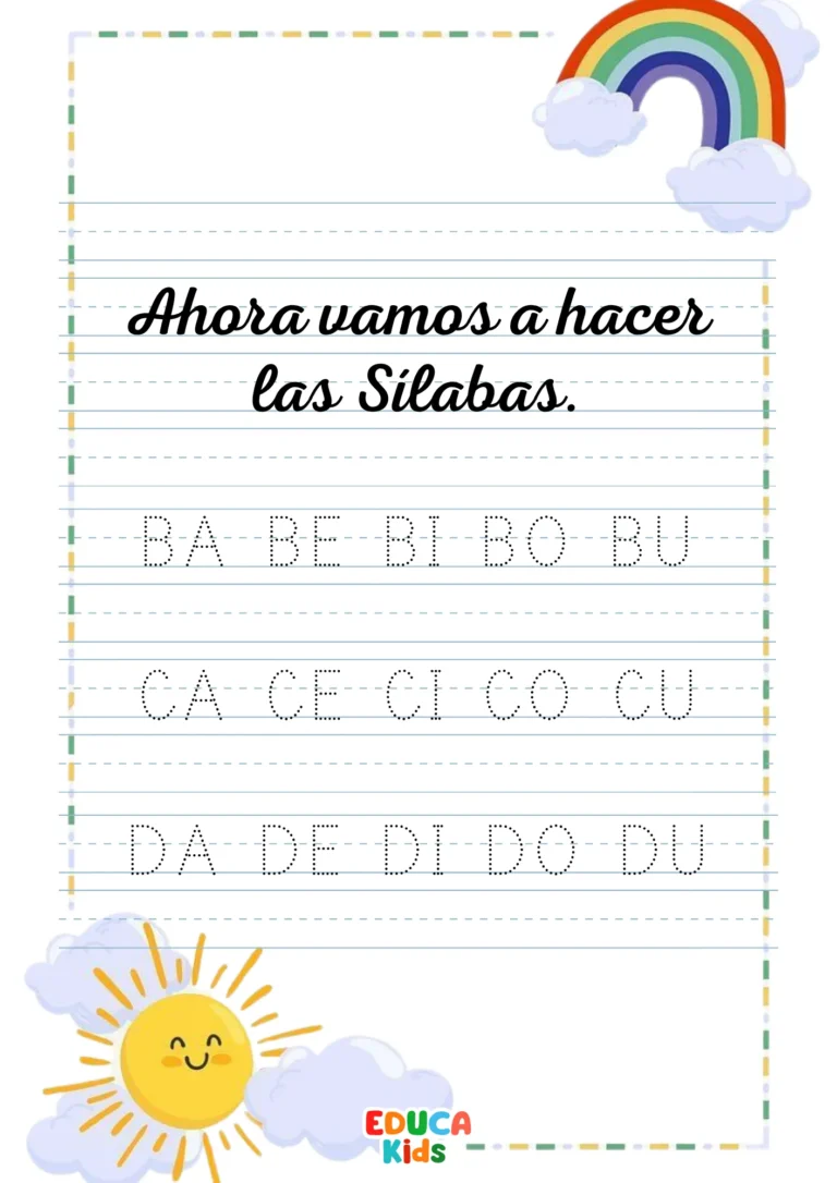 Aprende letras, sílabas y primeras palabras. (2)