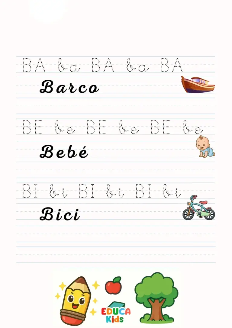 Aprende letras, sílabas y primeras palabras. (4)