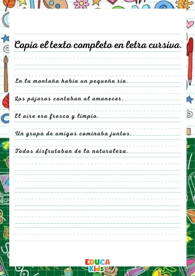 Fluidez, Cursiva, Textos Largos.